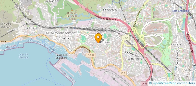 localisation de l'entreprise MADAME CLAUDE ROSSO-RICHETTO à MARSEILLE