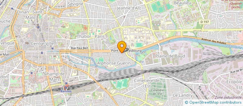 localisation de l'entreprise MADAME CLAUDE ROUPIE  RENNES