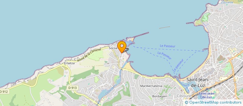 localisation de l'entreprise MADAME CLAUDE ROUX  CIBOURE