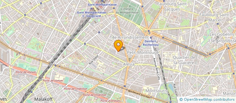 localisation de l'entreprise MADAME CLAUDE RYCHTER  PARIS