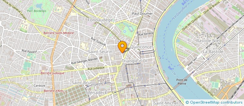 localisation de l'entreprise MADAME CLAUDE SABBAH à BORDEAUX