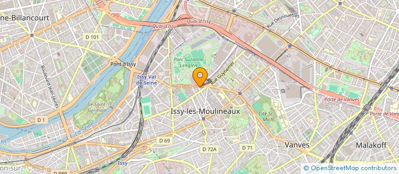localisation de l'entreprise MADAME CLAUDE SAFFAR à ISSY-LES-MOULINEAUX