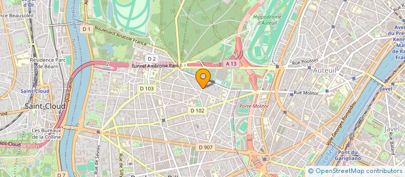 localisation de l'entreprise MADAME CLAUDE SALVI à BOULOGNE-BILLANCOURT