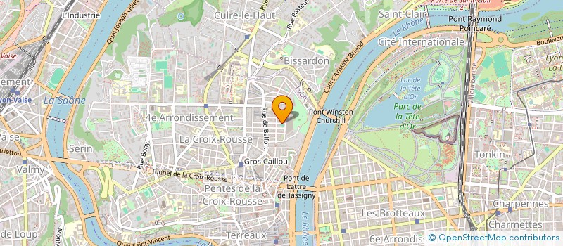 localisation de l'entreprise MADAME CLAUDE SEGAUD  LYON