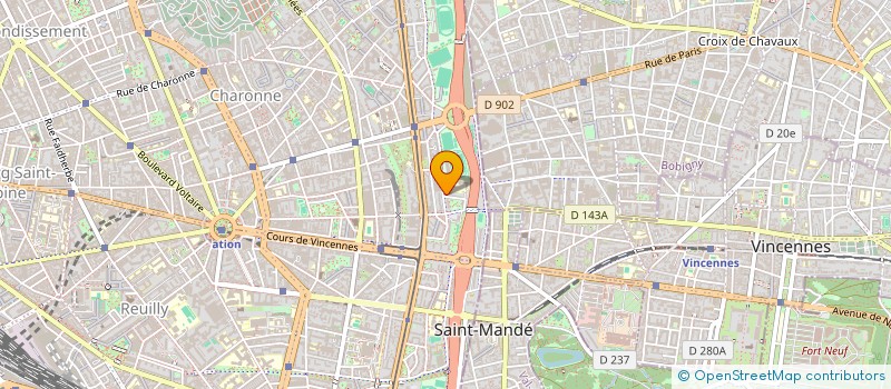 localisation de l'entreprise MADAME CLAUDE SIMON  PARIS