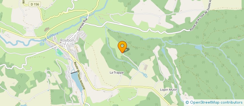 localisation de l'entreprise MADAME CLAUDE SOUGEY  ROYBON