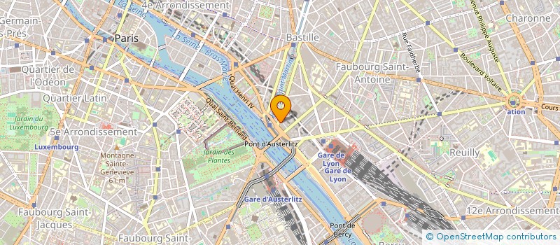 localisation de l'entreprise MADAME CLAUDE SPINELLI  PARIS