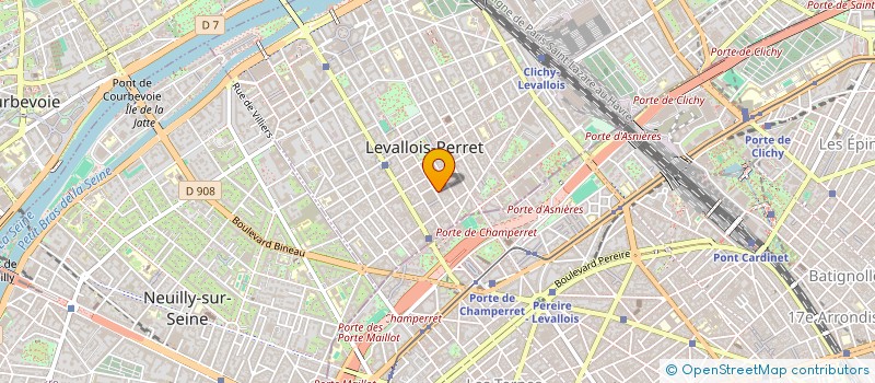 localisation de l'entreprise MADAME CLAUDE TARDIEU à LEVALLOIS-PERRET