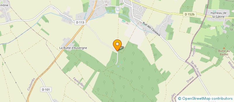 localisation de l'entreprise MADAME CLAUDE TEISSERENC  FAVEROLLES