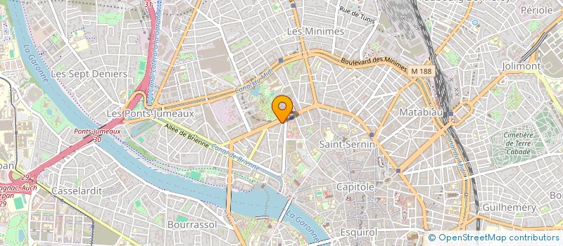localisation de l'entreprise MADAME CLAUDE TILLET à TOULOUSE