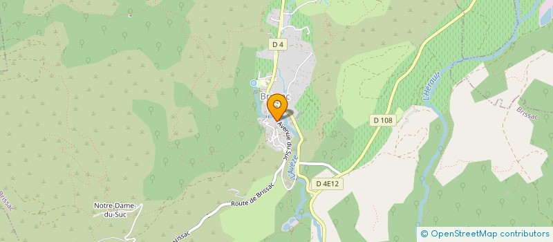 localisation de l'entreprise MADAME CLAUDE VATON à BRISSAC