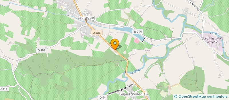 localisation de l'entreprise MADAME CLAUDE VAVASSEUR à LAURAGUEL