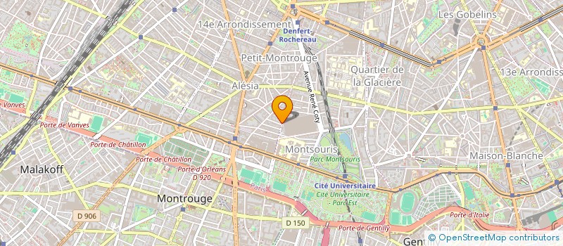 localisation de l'entreprise MADAME CLAUDE VERGNAULT  PARIS