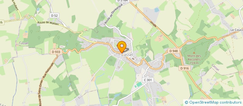 localisation de l'entreprise MADAME CLAUDE VICTOR  CASSEL