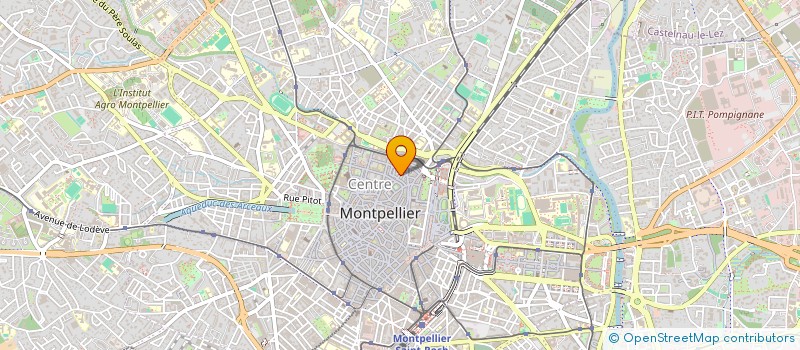 localisation de l'entreprise MADAME CLAUDE WAGNER à MONTPELLIER