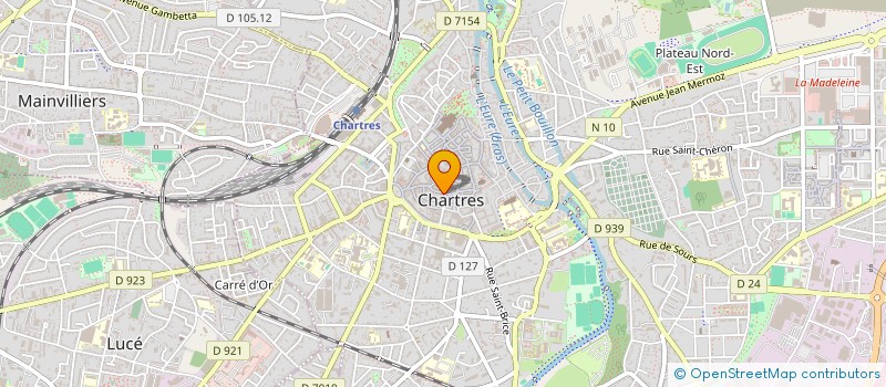 localisation de l'entreprise MADAME CLAUDETTE BAYLE à CHARTRES