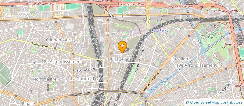 localisation de l'entreprise MADAME CLAUDETTE BAZIN  PARIS