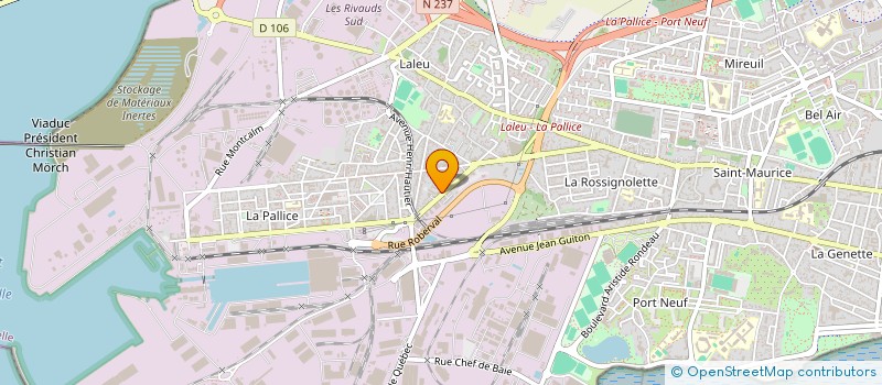 localisation de l'entreprise MADAME CLAUDETTE BENOIS à LA ROCHELLE