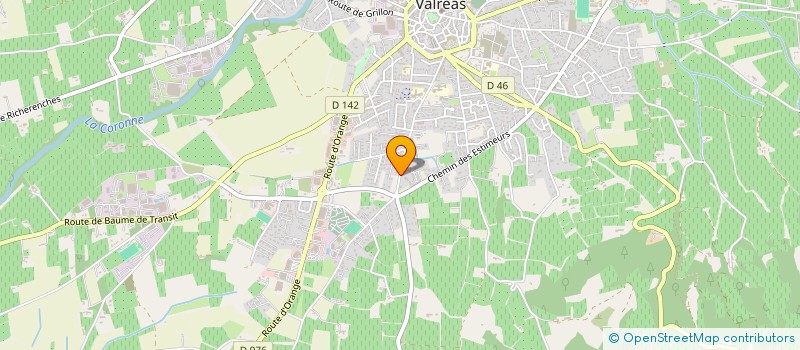 localisation de l'entreprise MADAME CLAUDETTE BERNARD à VALREAS