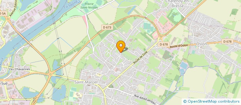 localisation de l'entreprise MADAME CLAUDETTE BERTHOT à SAINT-MARCEL