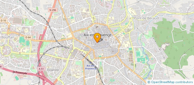 localisation de l'entreprise MADAME CLAUDETTE BLANC à AIX-EN-PROVENCE