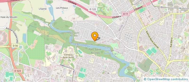 localisation de l'entreprise MADAME CLAUDETTE BOISSOU à AVRILLE