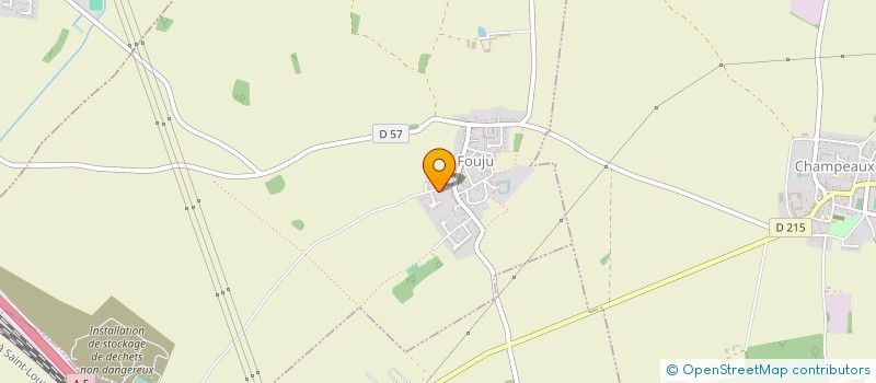 localisation de l'entreprise MADAME CLAUDETTE BONHOMME  FOUJU