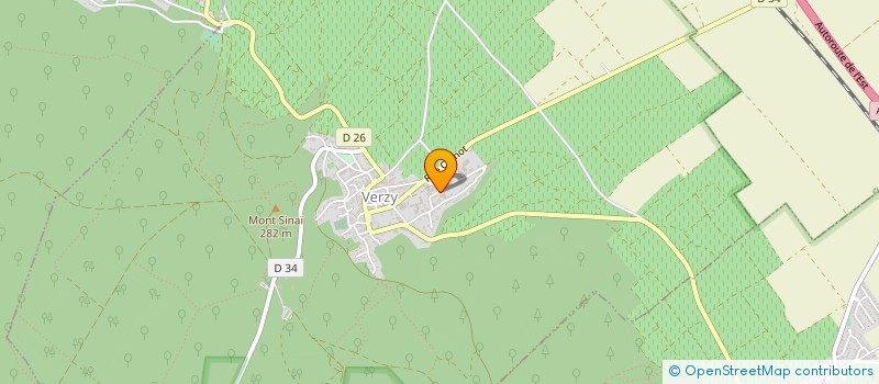 localisation de l'entreprise MADAME CLAUDETTE DEVARENNE  MAILLY-CHAMPAGNE