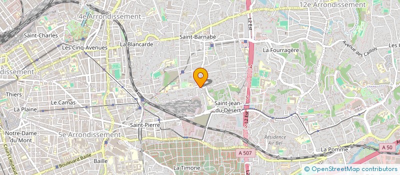 localisation de l'entreprise MADAME CLAUDETTE DI BIASE à MARSEILLE