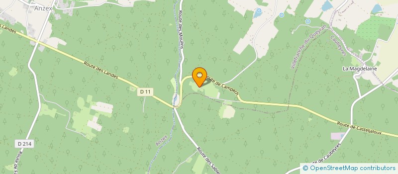 localisation de l'entreprise MADAME CLAUDETTE DUFIEUX  VILLEFRANCHE-DU-QUEYRAN