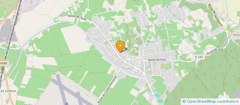 localisation de l'entreprise MADAME CLAUDETTE FERRATIER  PUJAUT