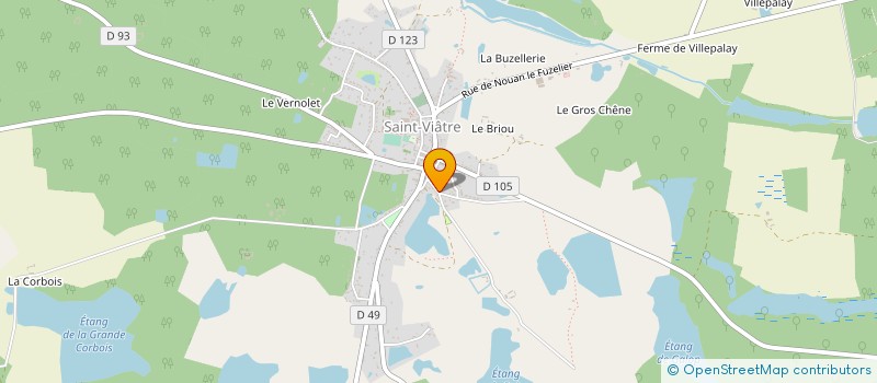 localisation de l'entreprise MADAME CLAUDETTE GAY à SAINT-VIATRE