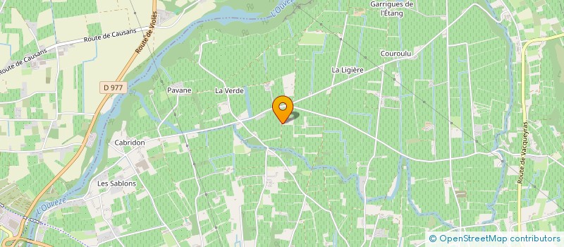 localisation de l'entreprise MADAME CLAUDETTE GONCALVES  SARRIANS