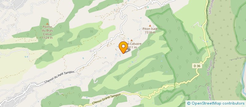 localisation de l'entreprise MADAME CLAUDETTE GONTHIER  LE TAMPON