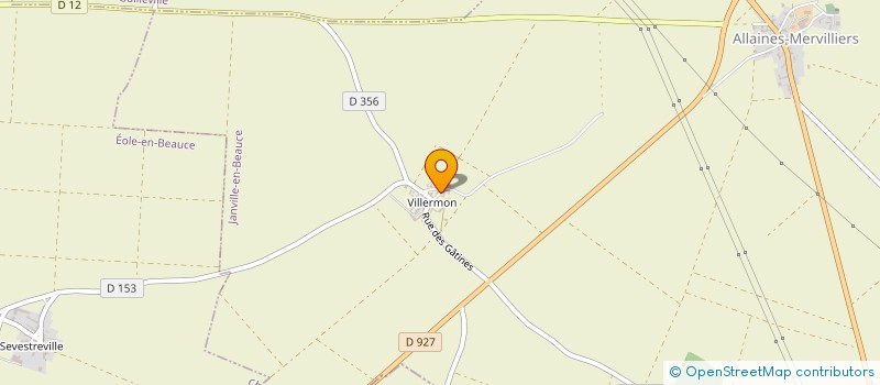 localisation de l'entreprise MADAME CLAUDETTE GUDIN à JANVILLE-EN-BEAUCE