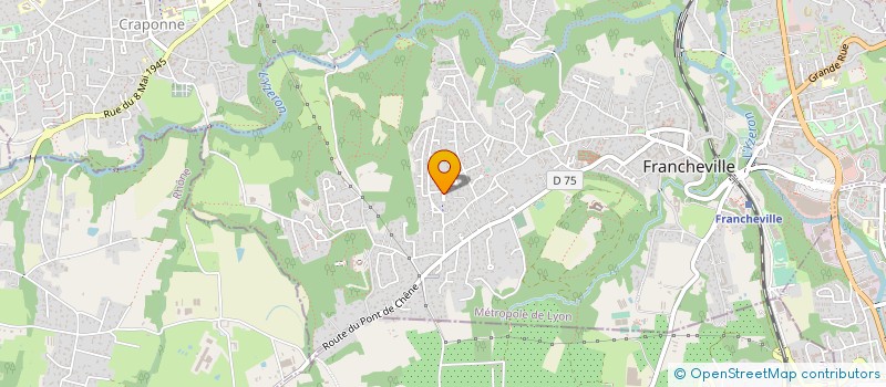 localisation de l'entreprise MADAME CLAUDETTE HURIER  FRANCHEVILLE