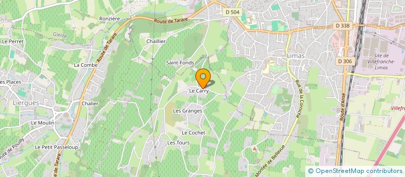 localisation de l'entreprise MADAME CLAUDETTE JACQUETTON à POMMIERS