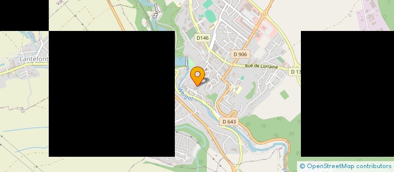 localisation de l'entreprise MADAME CLAUDETTE JEOFFROY  VAL DE BRIEY