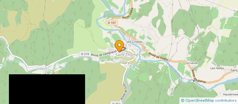 localisation de l'entreprise MADAME CLAUDETTE LABEILLE  LARNAS