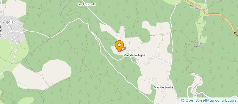 localisation de l'entreprise MADAME CLAUDETTE LADES  CREMPS