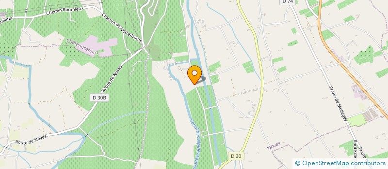 localisation de l'entreprise MADAME CLAUDETTE LENNE  NOVES