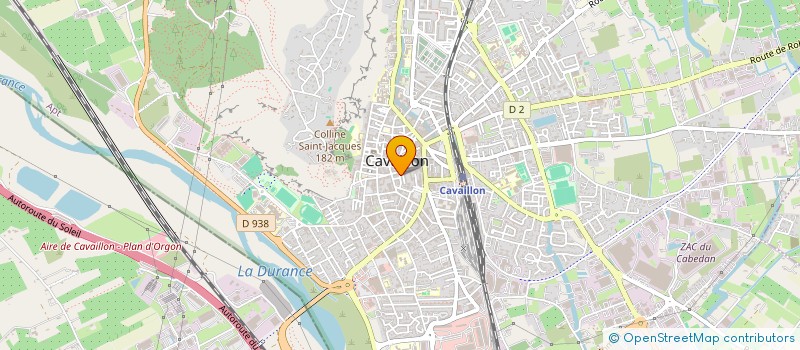 localisation de l'entreprise MADAME CLAUDETTE LIAUTAUD à CAVAILLON