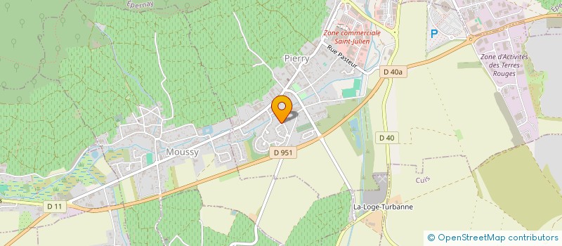 localisation de l'entreprise MADAME CLAUDETTE MARGOULLIA  MONTHELON