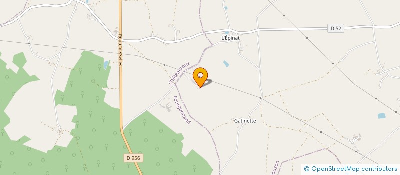 localisation de l'entreprise MADAME CLAUDETTE MARTIN à VAL-FOUZON