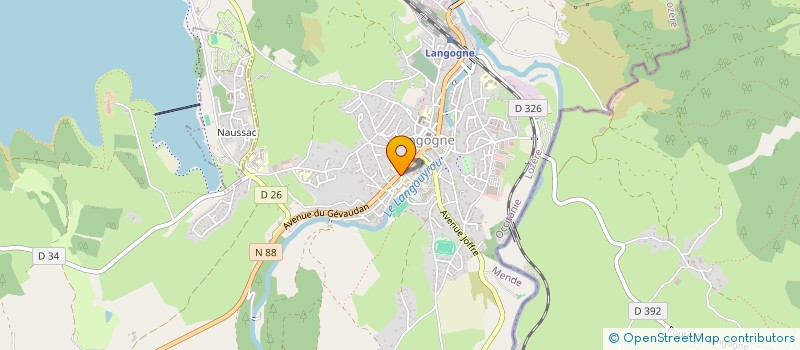 localisation de l'entreprise MADAME CLAUDETTE MATAL  LANGOGNE