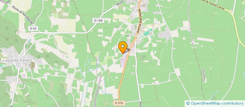 localisation de l'entreprise MADAME CLAUDETTE MOULET  CAIRANNE