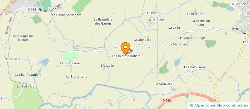 localisation de l'entreprise MADAME CLAUDETTE MUZARD à CHEMILLE-EN-ANJOU