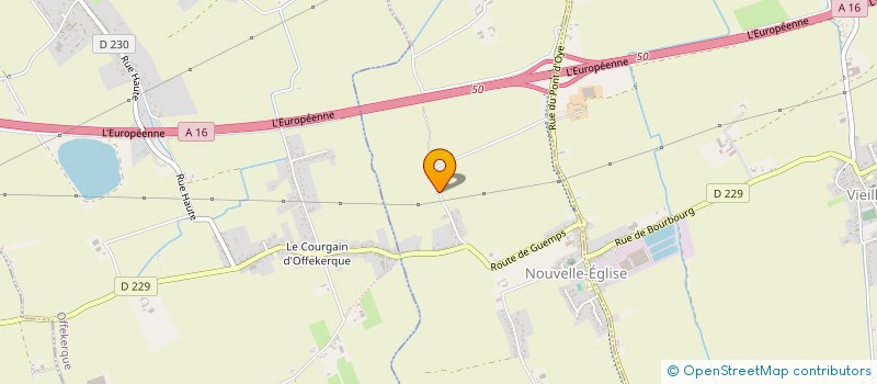 localisation de l'entreprise MADAME CLAUDETTE PARMENTIER à NOUVELLE-EGLISE