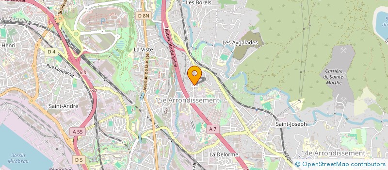 localisation de l'entreprise MADAME CLAUDETTE PEREZ à MARSEILLE