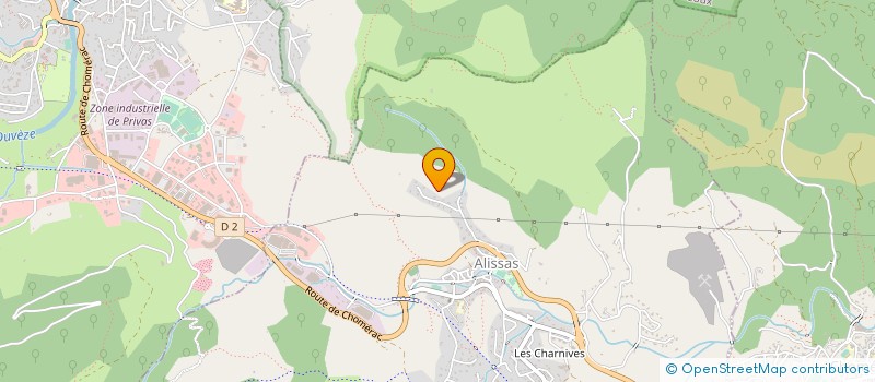 localisation de l'entreprise MADAME CLAUDETTE PIZETTE  SAINT-VINCENT-DE-BARRES